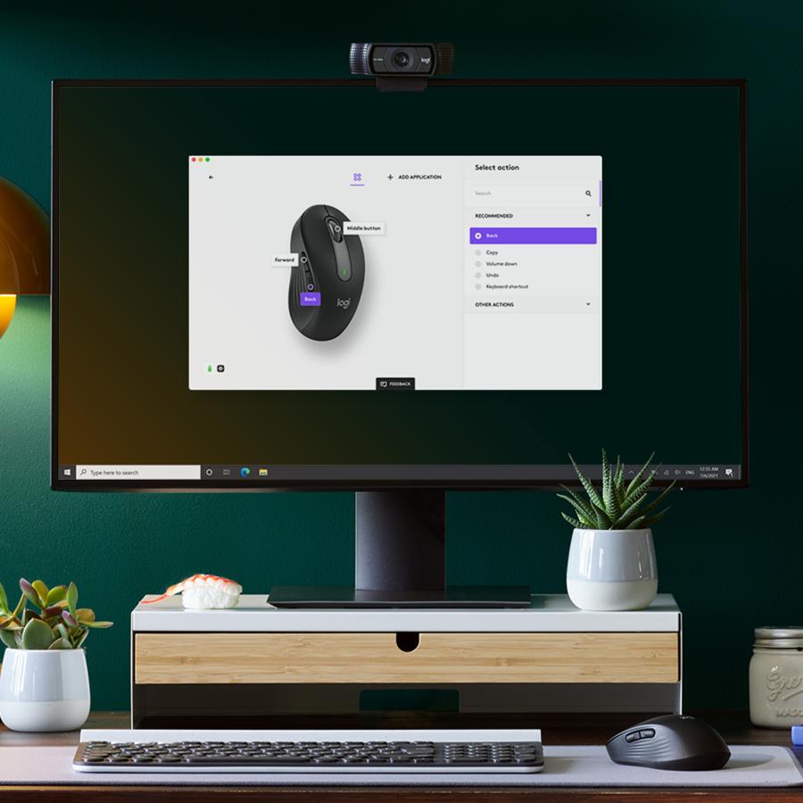 Logitech 910-006236 M650 L Signature Wireless Mouse, Right-hand, Optical, RF Wireless + Bluetooth - Afbeelding 4