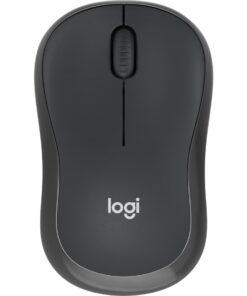 Logitech 910-007182 M240 for Business, Ambidextrous, Optical, RF Wireless + Bluetooth, 4000 DPI, Gra