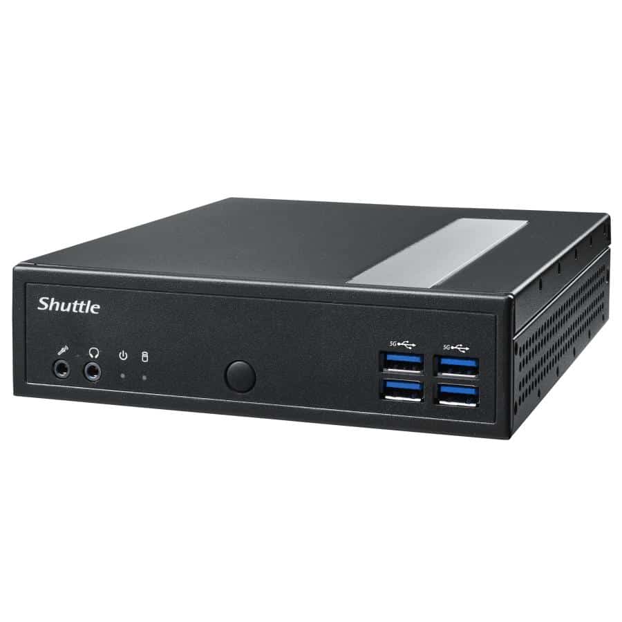 Shuttle XPC slim Barebone DL30N, Intel N100, 1x DDR5, 2x LAN (2x 2.5Gbit), 2xCOM,1xHDMI,1xDP, 1x VGA, ventilatorloos, 24/7 permanent gebruik - Afbeelding 7