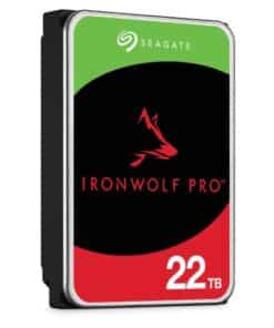 Seagate ST22000NT001 IronWolf Pro HDD, 22 TB, 3.5", SATA3, 7200 RPM, 285 MiB/s