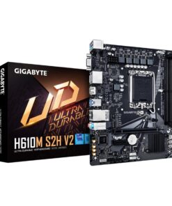 GIGABYTE H610M S2H V2 moederbord Intel H610 Express LGA 1700 micro ATX - Afbeelding 2