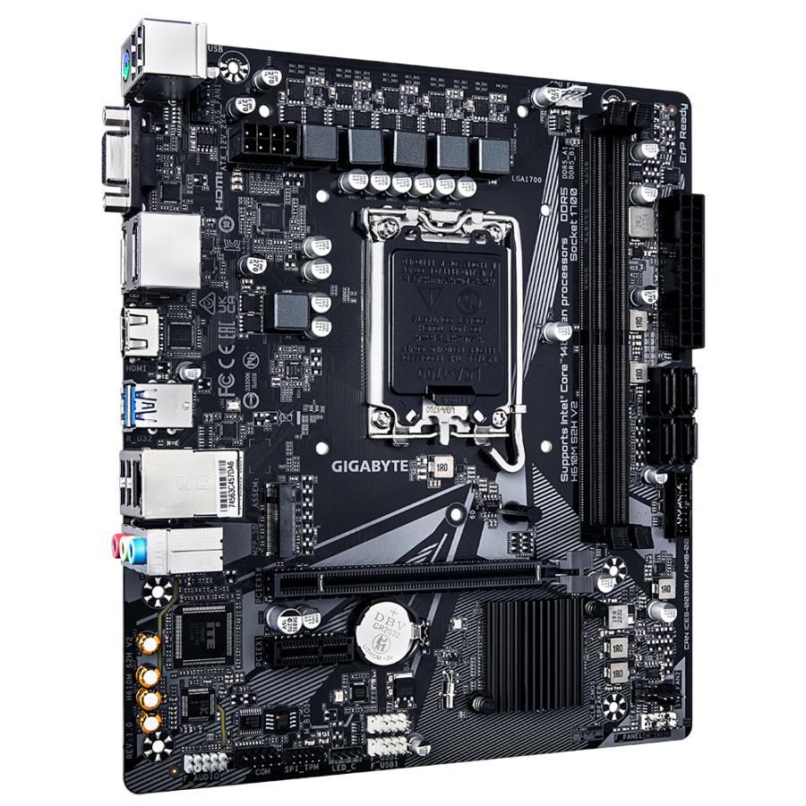GIGABYTE H610M S2H V2 moederbord Intel H610 Express LGA 1700 micro ATX - Afbeelding 4