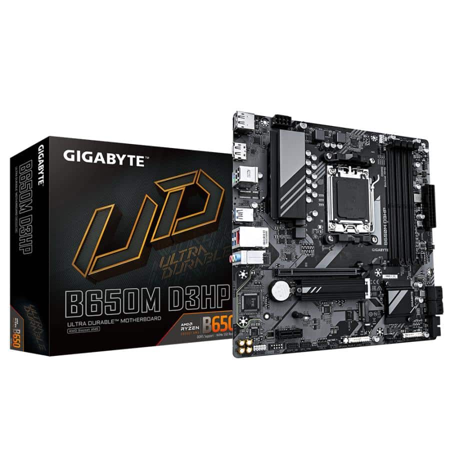 GIGABYTE B650M D3HP moederbord AMD B650 Socket AM5 micro ATX - Afbeelding 2
