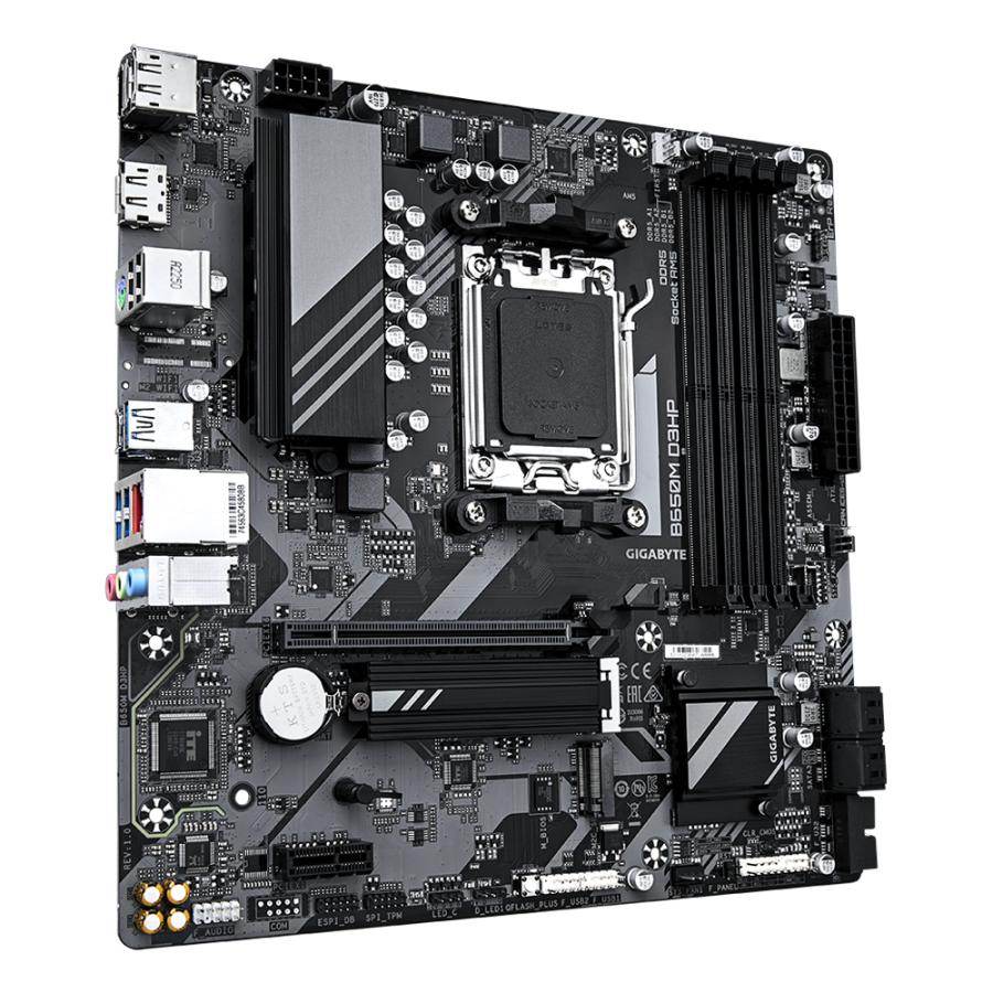 GIGABYTE B650M D3HP moederbord AMD B650 Socket AM5 micro ATX - Afbeelding 3