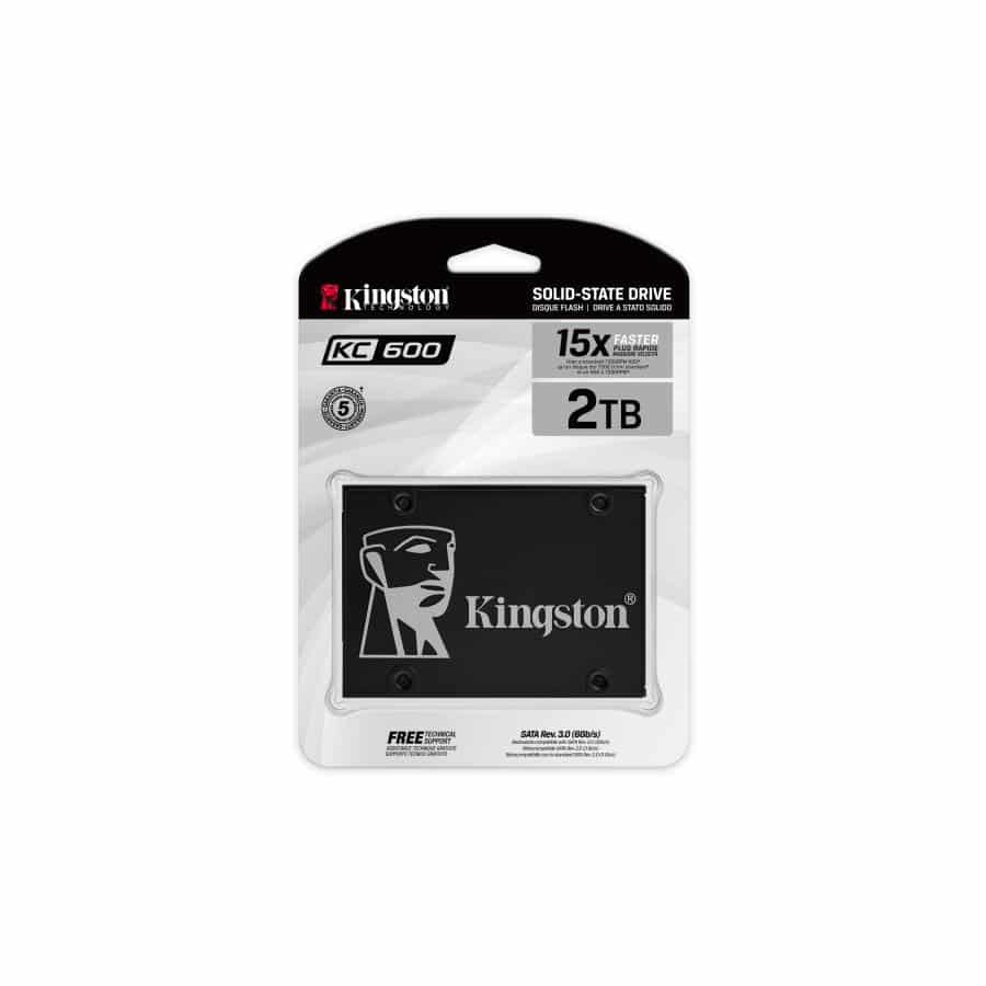 Kingston Technology 2048G SSD KC600 SATA3 2.5" - Afbeelding 5