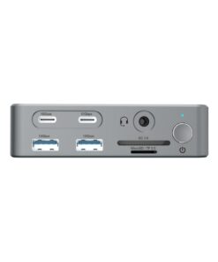Conceptronic DONN25G laptop dock & poortreplicator Bedraad USB 3.2 Gen 2 (3.1 Gen 2) Type-C Zilver - Afbeelding 5