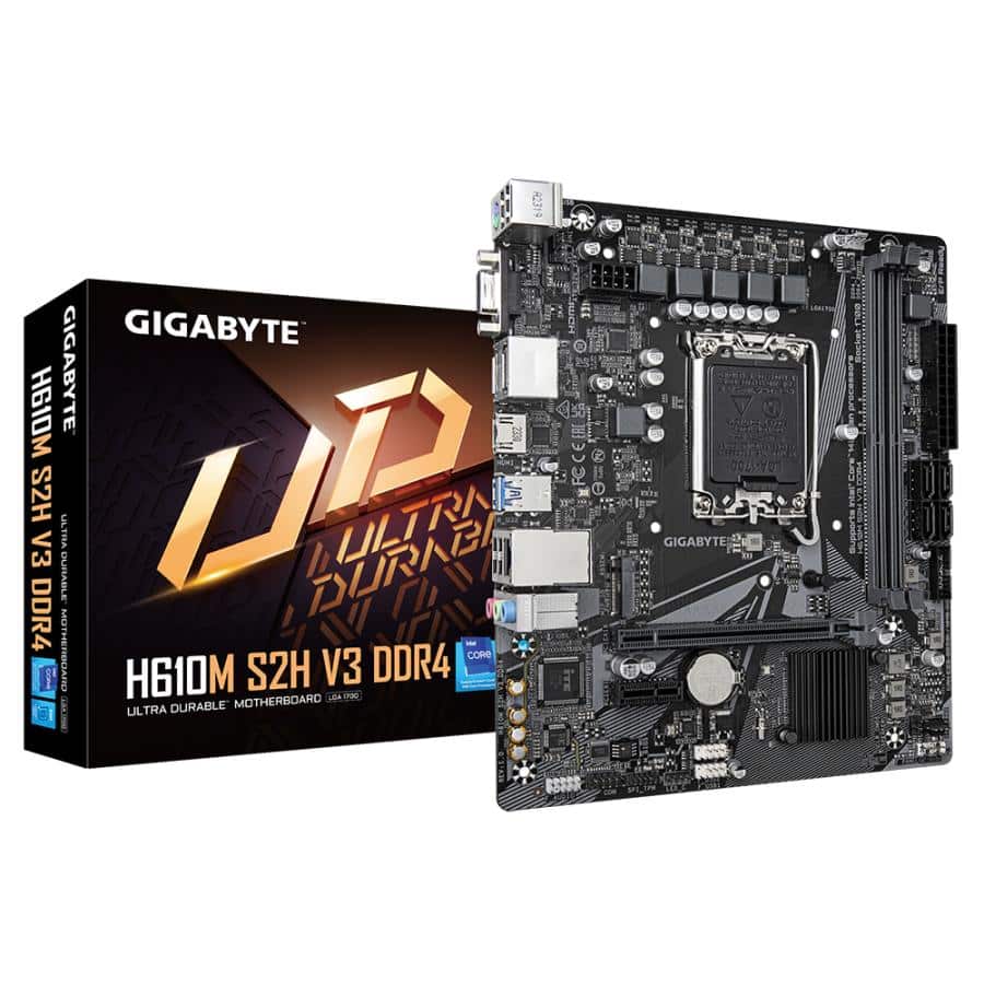 GIGABYTE H610M S2H V3 DDR4 Moederbord - Afbeelding 2