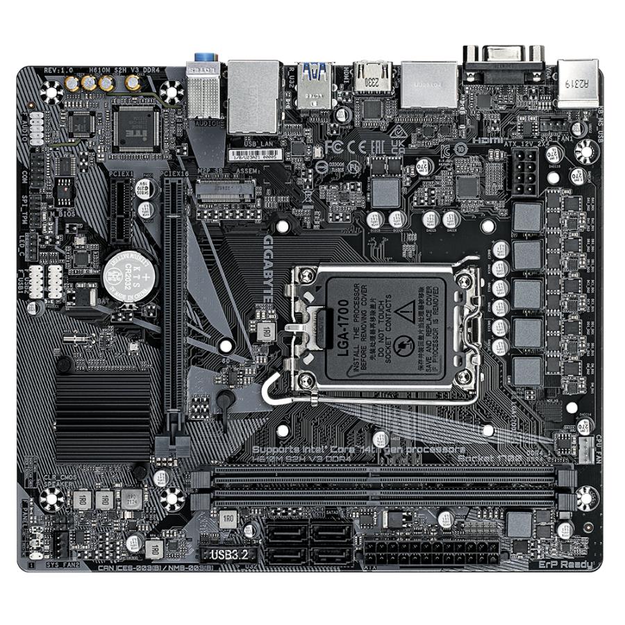 GIGABYTE H610M S2H V3 DDR4 Moederbord - Afbeelding 5