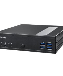 Shuttle XPC Slim System DL3000XA, Intel N100, 8GB RAM, 128GB SSD M.2 (NVMe), 2x LAN (2x 2.5Gbit), 2xCOM, 1xHDMI, 1xDP, 1x VGA, ventilatorloos, 24/7 permanent gebruik Desktop - Afbeelding 7