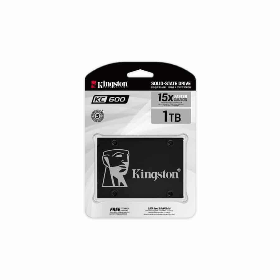 Kingston Technology 1024G SSD KC600 SATA3 2.5" - Afbeelding 5