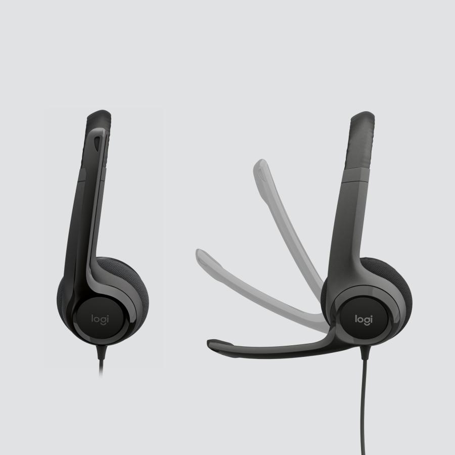 Logitech 981-000406 H390 USB Computer Headset, Wired, Office/Call center, 20 - 20000 Hz, 197 g, Head - Afbeelding 3