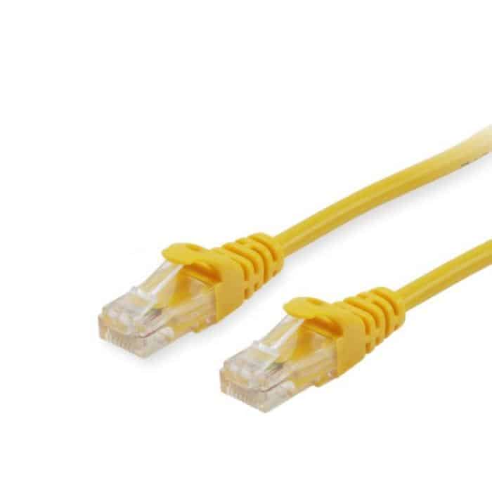 Equip 62547507101 Cat.6 U/UTP Patch Cable, 0.15m, Yellow, 0.15m, Cat6, RJ45, Yellow - Afbeelding 2
