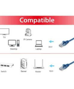 Equip 62549207101 Cat.6 U/UTP Patch Cable, 1.5m, Blue, Cat6, RJ45, Blue - Afbeelding 5