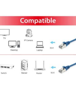 Equip 61553707101 Cat.6 S/FTP Patch Cable, 50m, Blue, Cat6, RJ45, Blue - Afbeelding 5