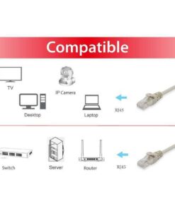 Equip 603017 netwerkkabel Beige 10 m Cat6a U/UTP (UTP) - Afbeelding 5