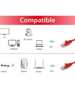 Equip 603122 netwerkkabel Rood 0,25 m Cat6a U/UTP (UTP) - Afbeelding 5