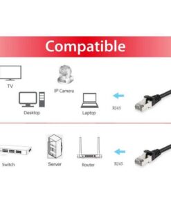 Equip 606192 netwerkkabel Zwart 1,5 m Cat6a S/FTP (S-STP) - Afbeelding 4