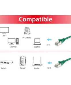 Equip 606412 netwerkkabel Groen 1,5 m Cat6a S/FTP (S-STP) - Afbeelding 3
