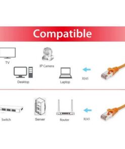 Equip 606613 netwerkkabel Oranje 25 m Cat6a S/FTP (S-STP) - Afbeelding 3
