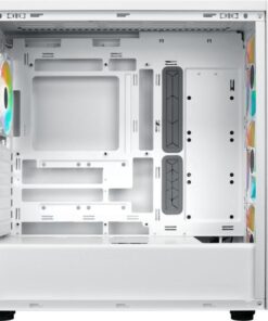 Cooler Master MB600-WGNN-S00 MasterBox 600 White, TG, eATX, 3x 140mm ARGB, 1x 120mm, USB3.2 Gen2 - Afbeelding 4