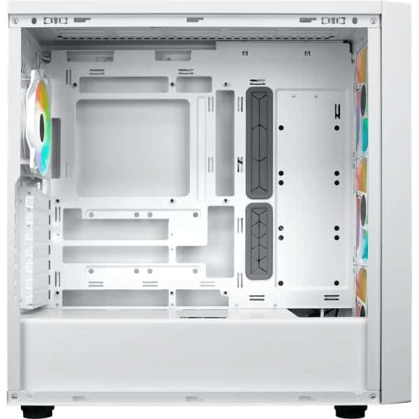 Cooler Master MB600-WGNN-S00 MasterBox 600 White, TG, eATX, 3x 140mm ARGB, 1x 120mm, USB3.2 Gen2 - Afbeelding 4