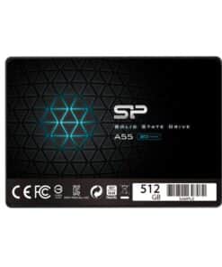 Silicon Power SP512GBSS3A55S25RR Power Ace A55RR SSD, 512GB, SATA3, 3D NAND, 550 MB/s