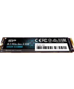 Silicon Power SP001TBP34A60M28RR P34A60RR SSD, 1 TB, M.2 2280, PCIe Gen 3x4, 2200/ 1600 MB/s - Afbeelding 2
