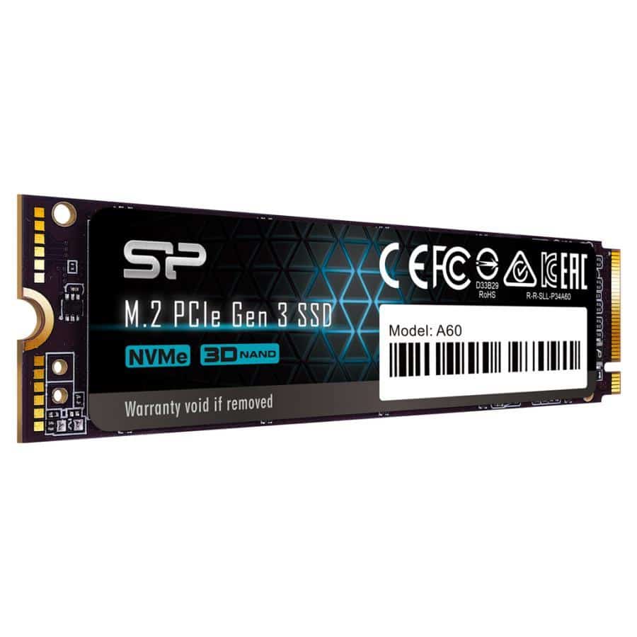 Silicon Power SP001TBP34A60M28RR P34A60RR SSD, 1 TB, M.2 2280, PCIe Gen 3x4, 2200/ 1600 MB/s - Afbeelding 4