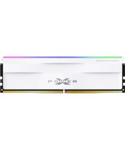 Silicon Power SP064GXLWU60AFDH XPOWER Zenith RGB U-DIMM Kit, 64 GB, DDR5, 6000 Mhz,CL30, OC, White