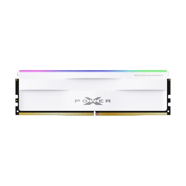 Silicon Power SP064GXLWU60AFDH XPOWER Zenith RGB U-DIMM Kit, 64 GB, DDR5, 6000 Mhz,CL30, OC, White