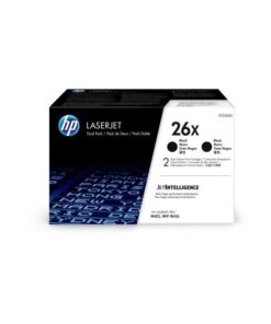 HP CF226XC 26X toner black 2 pack, original, 9000 pagina"s
