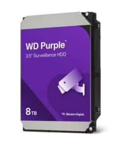 Western Digital WD85PURZ Purple Surveillance HD, 8TB, 3.5", SATA3, 7200 RPM, 256MB