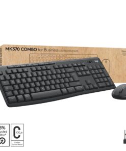 Logitech 920-012077 MK370 Combo for Business, Full-size, RF Wireless + Bluetooth, Membrane, QWERTY - Afbeelding 2