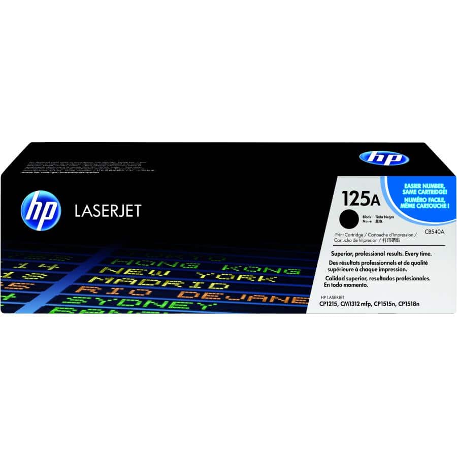 HP CB540A 125A Original LaserJet Toner Cartridge, Black, 2200 pages, 1 pc(s) - Afbeelding 2