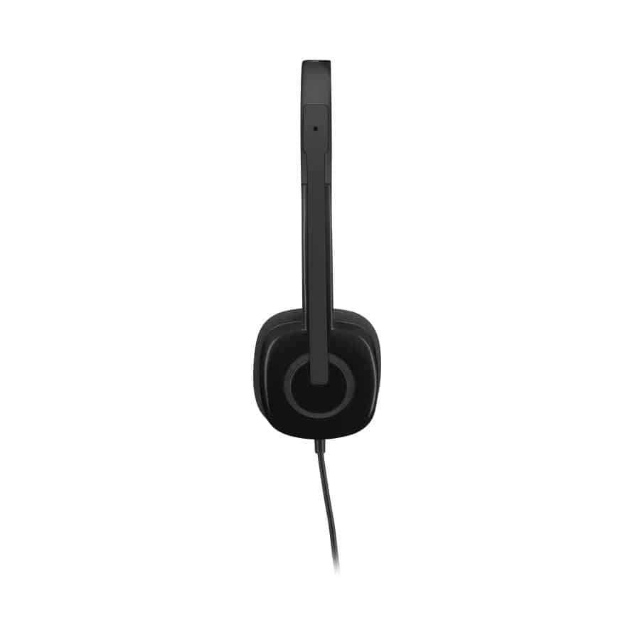 Logitech 981-000589 H151 Stereo Headset, Wired, Office/Call center, 20 - 20000 Hz, Headset, Black - Afbeelding 3