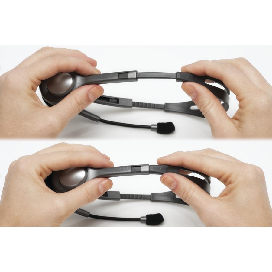 Logitech 981-000593 H111 Stereo Headset, Wired, Office/Call center, 20 - 20000 Hz, Headset, Grey - Afbeelding 3