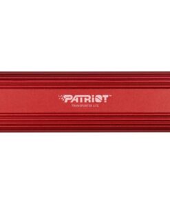Patriot PTPL2TBPEC Transporter Lite External SSD, 2 TB, USB Type-C, 1000 MB/s, Red