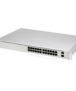 Ubiquiti USW-PRO-24-POE UniFi Pro 24-Port PoE Managed L2/L3 Gigabit Ethernet Switch, 1U