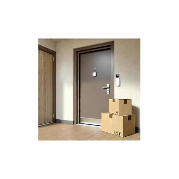WOOX R4331 Smart video deurbel & binnen bel, FHD, 3MP, 1/2.8" CMOS, IP65, Wi-Fi 802.11 b/g/n, White - Afbeelding 4
