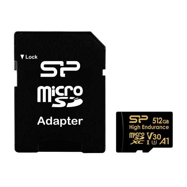 Silicon Power SP032GBSTHDV3V1HSP High Endurance microSD, 32 GB, 4K UHD, V30, UHS-1 A1 - Afbeelding 2