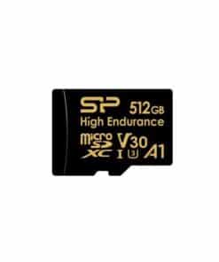 Silicon Power SP064GBSTXDV3V1HSP High Endurance microSD, 64 GB, 4K UHD, V30, UHS-1 A1