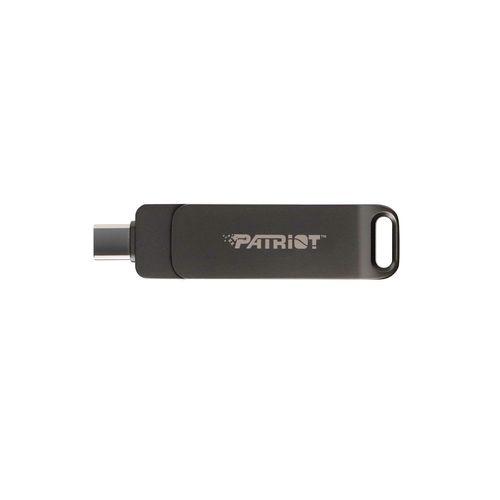 Patriot PE128GR550DSAD RAGE R550 USB stick, 128GB, USB 3.2 Gen 1 Type A+C, Swing