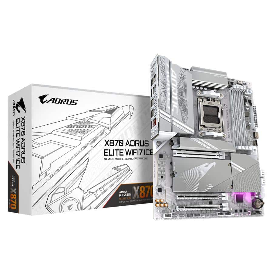 GIGABYTE X870 AORUS ELITE WIFI7 ICE Moederbord - Afbeelding 6