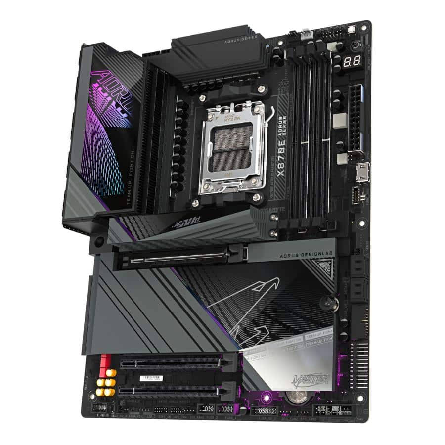 GIGABYTE X870E AORUS MASTER moederbord AMD X870 Socket AM5 ATX - Afbeelding 5