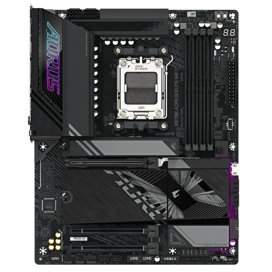 GIGABYTE X870E AORUS ELITE WIFI7 Moederbord - Afbeelding 3
