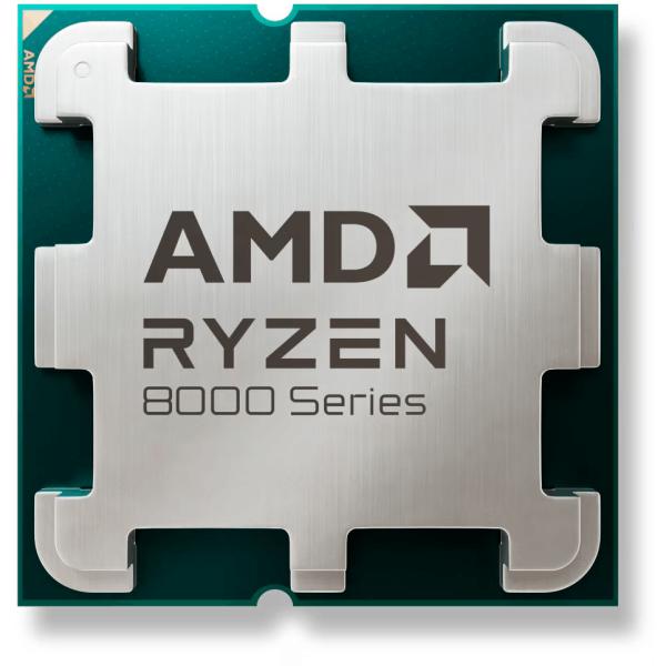 Amd 100-000001590 Ryzen 7 8700F Tray, AMD AM5, 8-Core HT, 4.10 GHz, 16 MB L3