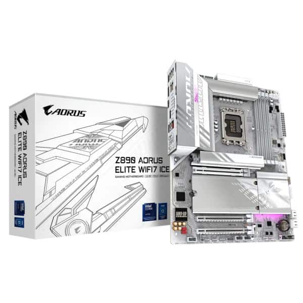 GIGABYTE Z890 AORUS ELITE WIFI7 ICE Intel Z890 LGA 1851 (Socket V1) ATX - Afbeelding 6