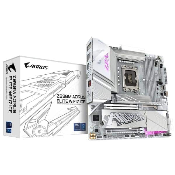 GIGABYTE Z890M AORUS ELITE WIFI7 ICE Intel Z890 LGA 1851 (Socket V1) ATX - Afbeelding 6
