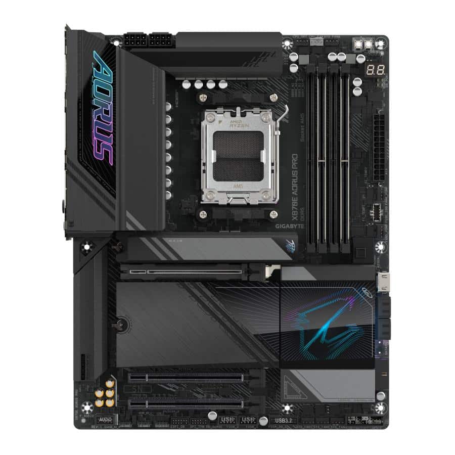 GIGABYTE X870E AORUS PRO moederbord AMD X870E Socket AM5 ATX - Afbeelding 3