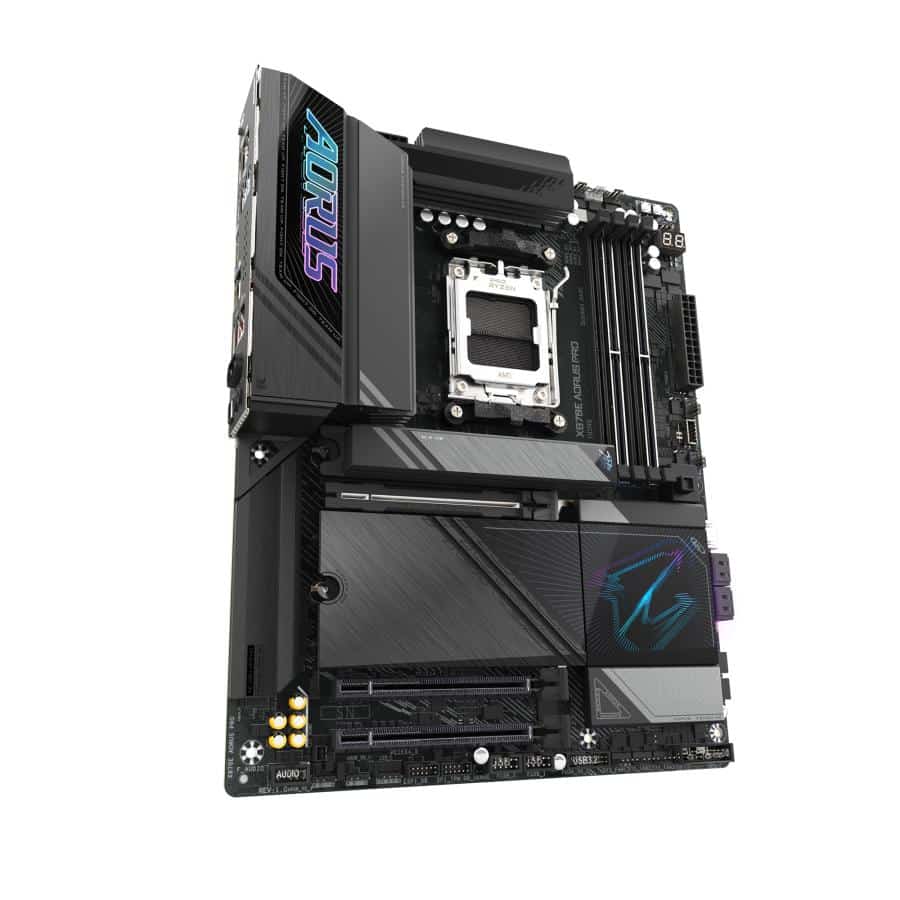 GIGABYTE X870E AORUS PRO moederbord AMD X870E Socket AM5 ATX - Afbeelding 4